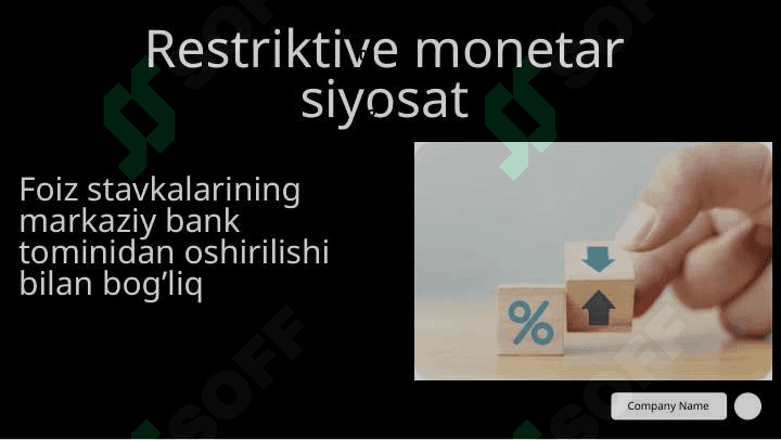 Monetar siyosat va inflyatsiyani jilovlash muammosi 5