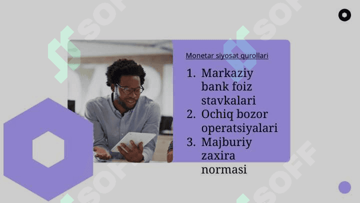Monetar siyosat va inflyatsiyani jilovlash muammosi 7