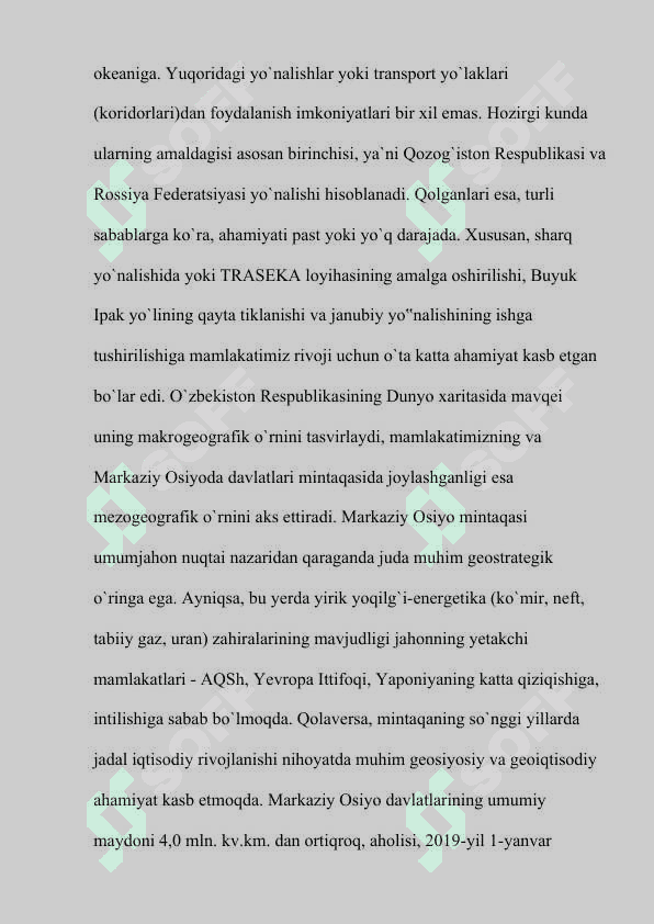 Tabiiy resurslarni iqtisodiy baholash mavzusida Kurs ishi 6
