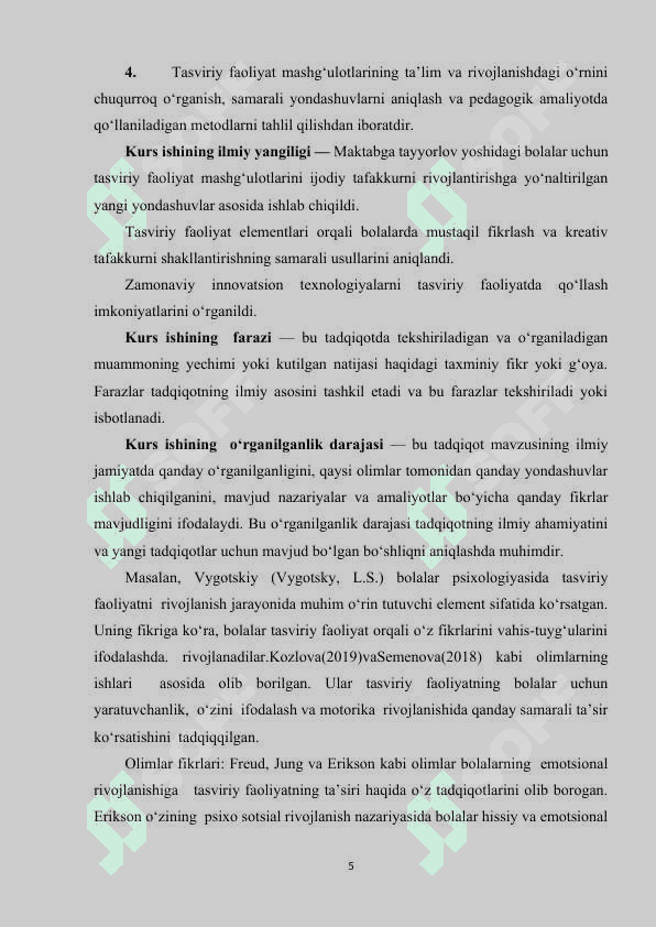 Maktabga tayyorlov yoshidagi bolalar guruhida tasviriy faoliyat mashg‘ulotlari 5