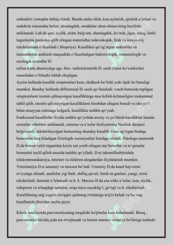 DIAGNOZ HAQIDA TUSHUNCHA 2