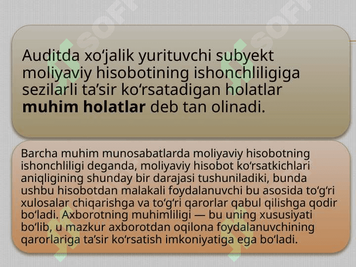 AUDITORLIK TEKSHIRUVIDA MUHIMLILIK VA RISK 4