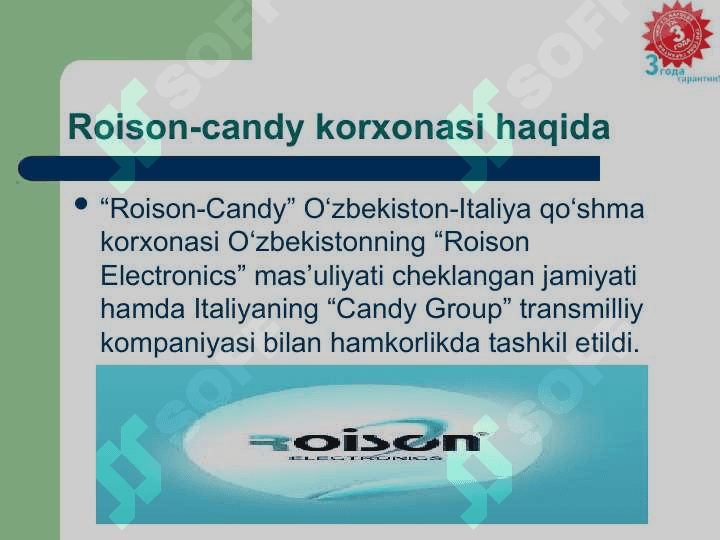 Artel” qo‘shma korxonasi 3