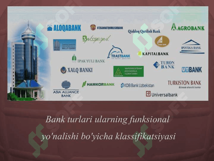 Bank tizimi va bank turlari 3