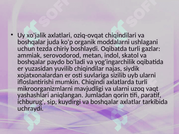 Chiqindilar muammosi 4