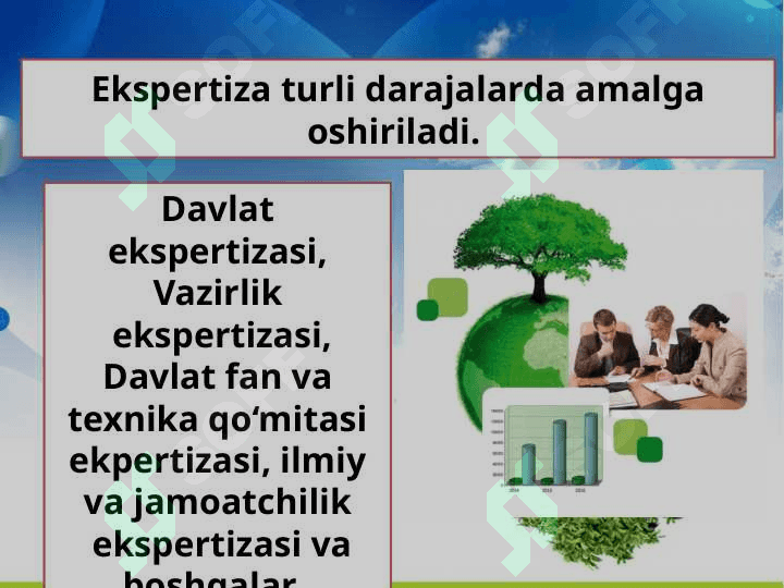 Ekologik ekspertiza tizimi 2