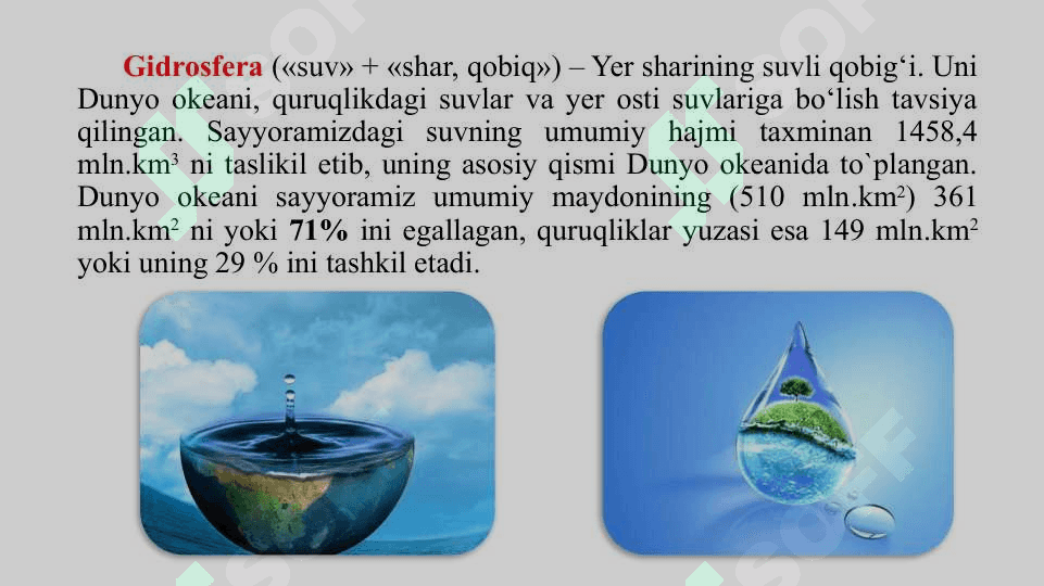EKOTIZIMDA ELEMENTLARNING AYLANISHI 7