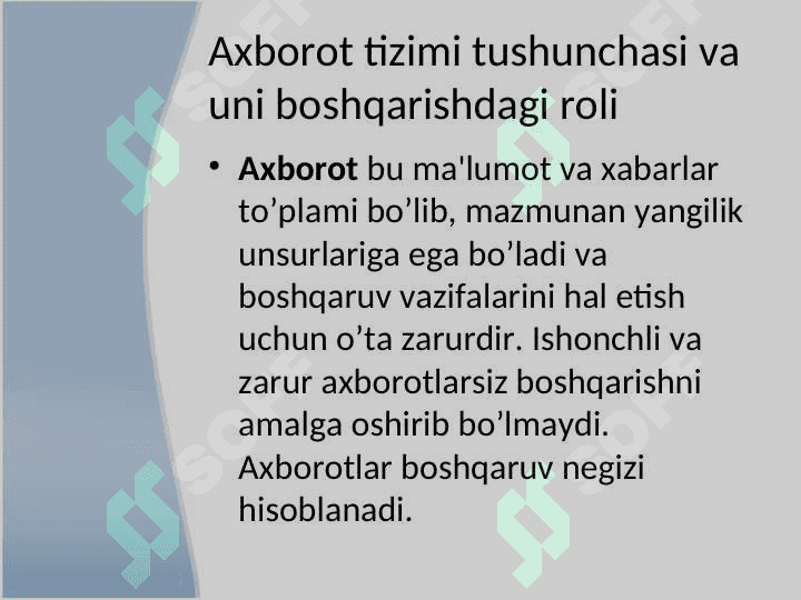 Boshqarishda axborot va kommunikatsiya 2