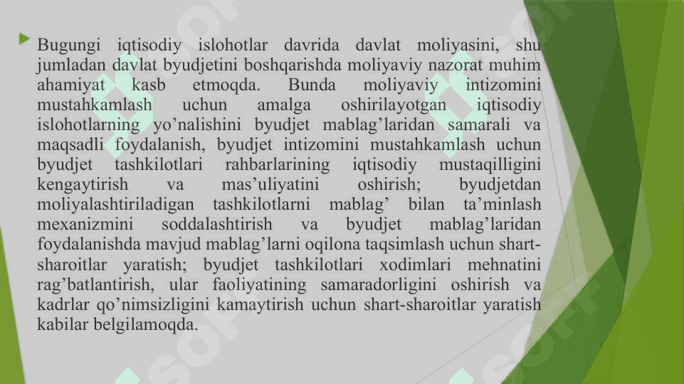 Byudjet tashkilotlari mablag’lar bo’yicha daromadlar va xarajatlar smetasini tuzish va ularni ijrosi 3