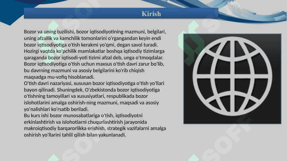 Bozor iqtisodiga o’tish 3