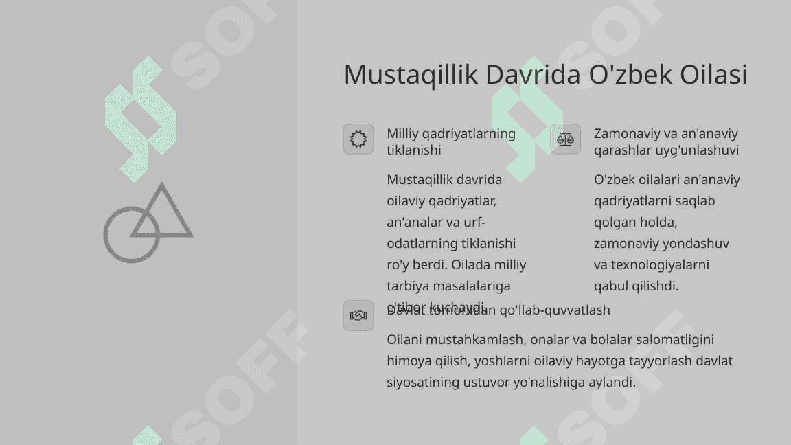 Zamonaviy Oilalar Rivojining O'ziga Xos Xususiyatlari 4