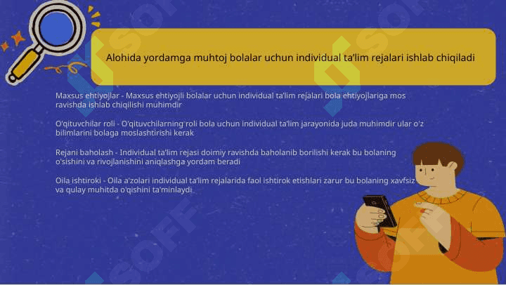 Umumta'lim tashkilotlarida alohida yordamga muhtoj bolalar uchun integratsiyalashgan taʼlimni amalga oshirishning asosiy bosqichlari 3
