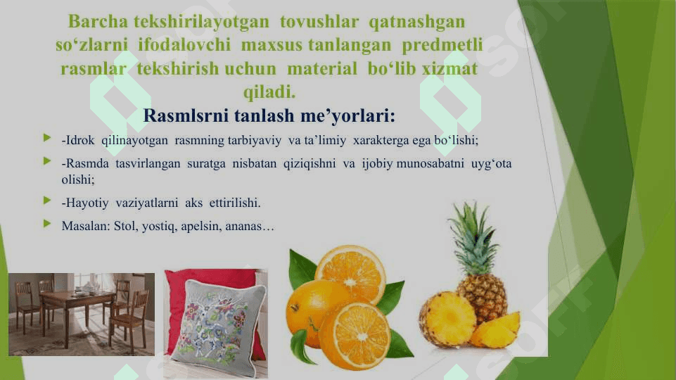 O‘QUVCHILAR NUTQINI   TEKSHIRISH USULLARI 5