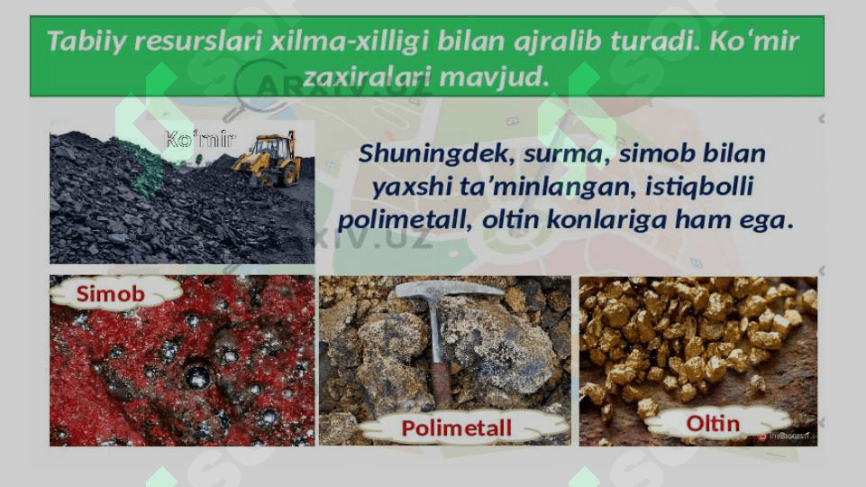 Xom ashyoning turlari va manbalari. Xom ashyoni kompleks ishlatilishi. Ikkilamchi xom ashiyo. Flotatsiya, uning nazariy asoslari va amalga oshirish texnologiyasi. 7