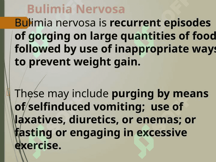 Eating Disorders 6