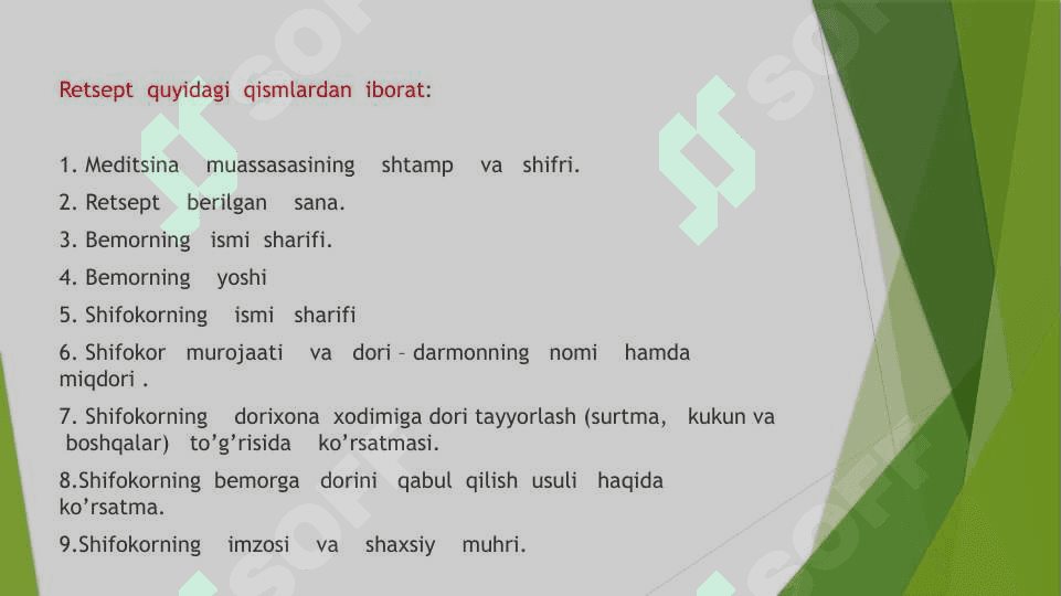Retsept tarixi 7