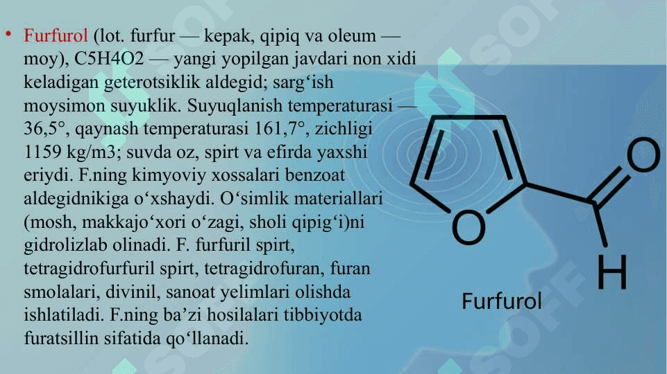 Geterohalqali  birikmalar asosida Ishlab chiqarilgan zamonaviy dori vositalari. 6