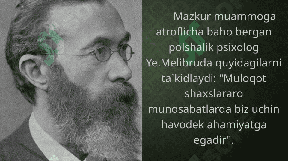 Muloqot tushunchasi 3