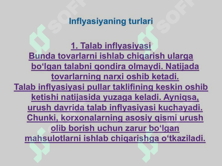Inflyasiya va unga qarshi kurashish yo‘llari 5