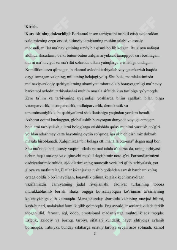 Bolalarni tarbiyalashda oilada sog‘lom turmush tarzini shakllantirishga yo‘naltirilgan metodik yondashuvlar. 3