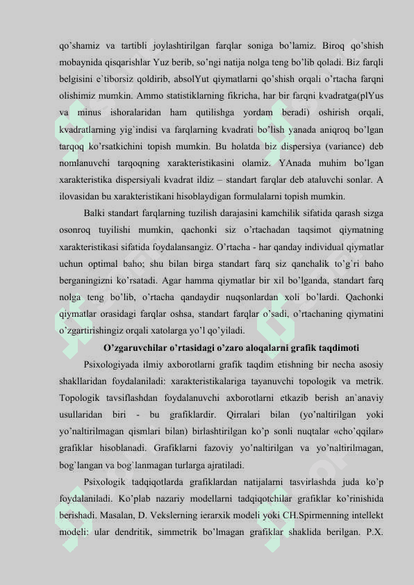 Eksperiment natijalar tahlili 6