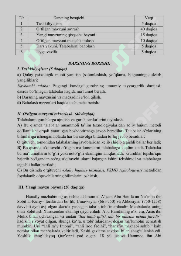 ISLOM FIQHIY MAKTABLARI. 2