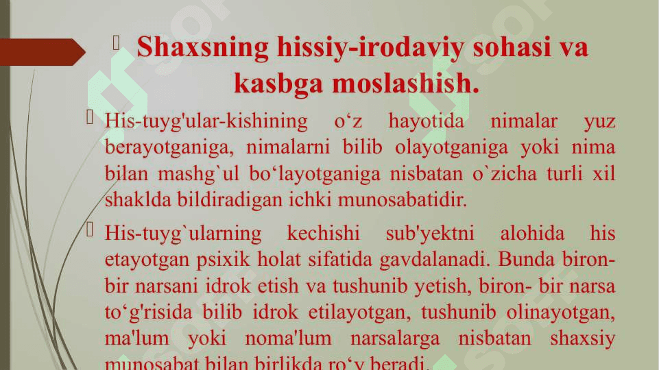 Kasbiy faoliyat samaradorligini oshirishda hissiy-irodaviy va shaxsiy fazilatlarning o‘rni 3