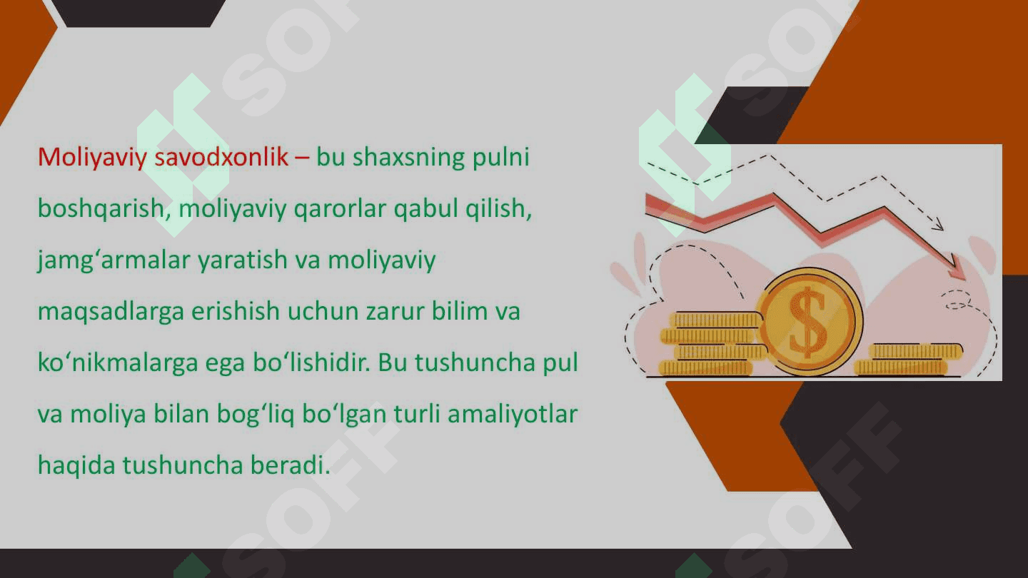 Moliyaviy savodxonlik tushunchasi 2