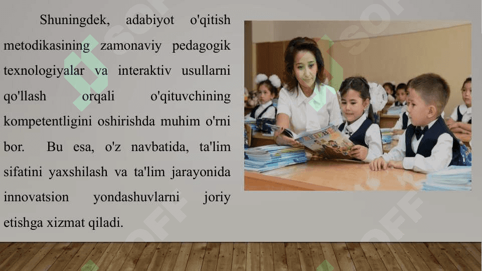 Bo'lajak o'qituvchilar kompetentligini shakilllantirishda adabiyot o'qitish metodikasi fanining o'rni va roli 4