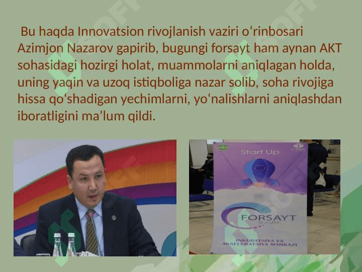 Forsayt va uning roli 4