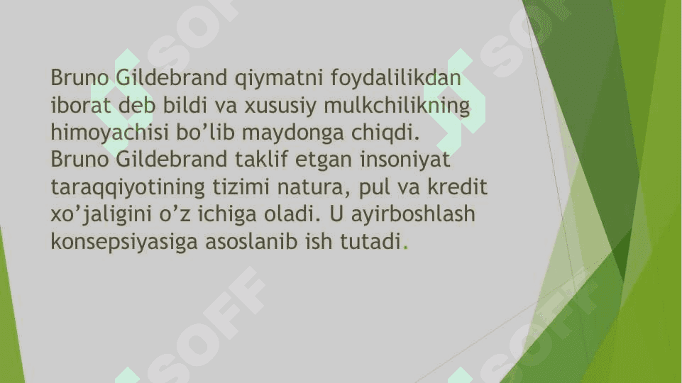 Germaniyadagi tarixiy maktab iqtisodiy g’oyalarining mohiyati 4