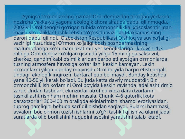 O‘rmon resurslari 4