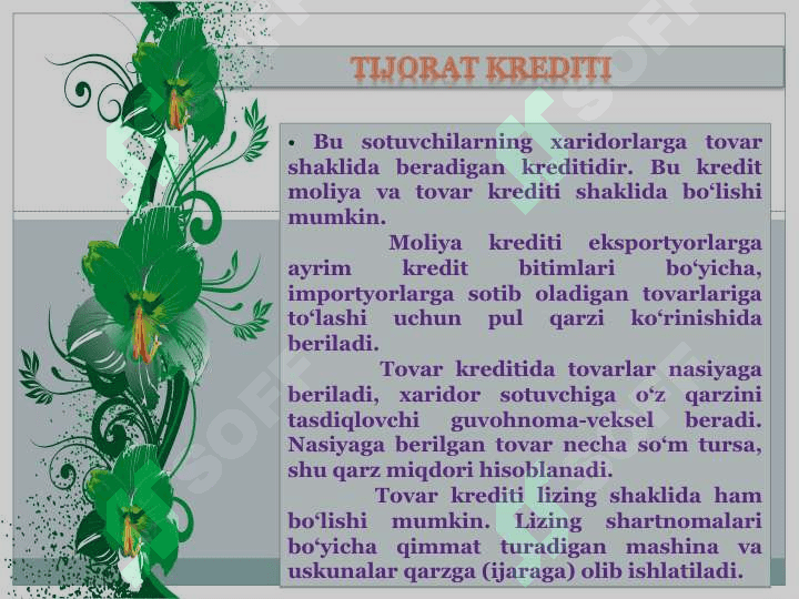 KREDIT SHAKLLARI 4
