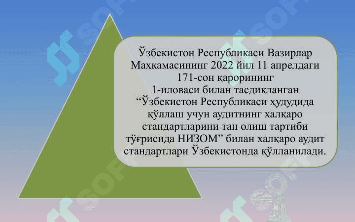 АУДИТ СТАНДАРТЛАРИ 5
