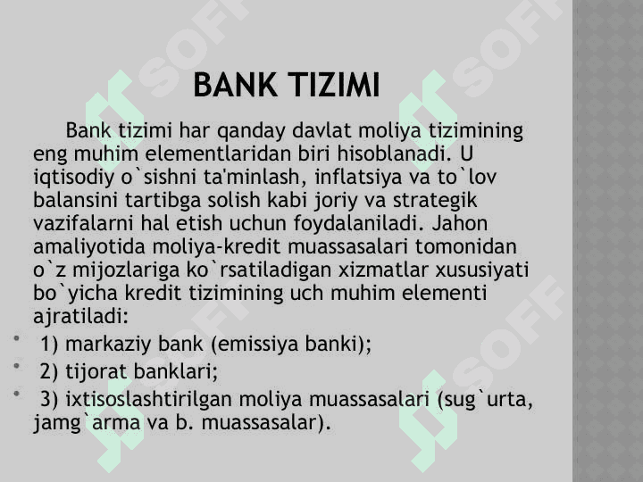 tijorat banklarining huquqiy asoslari 4