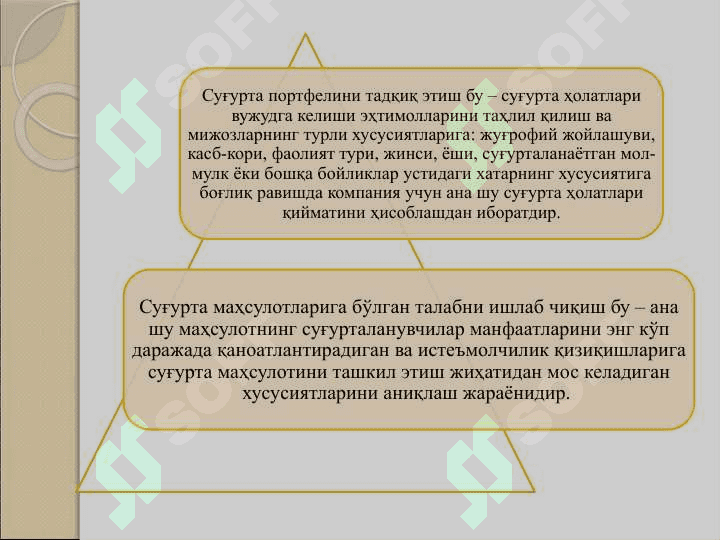 Суғурта маркетинги ва унинг инструментлари 8