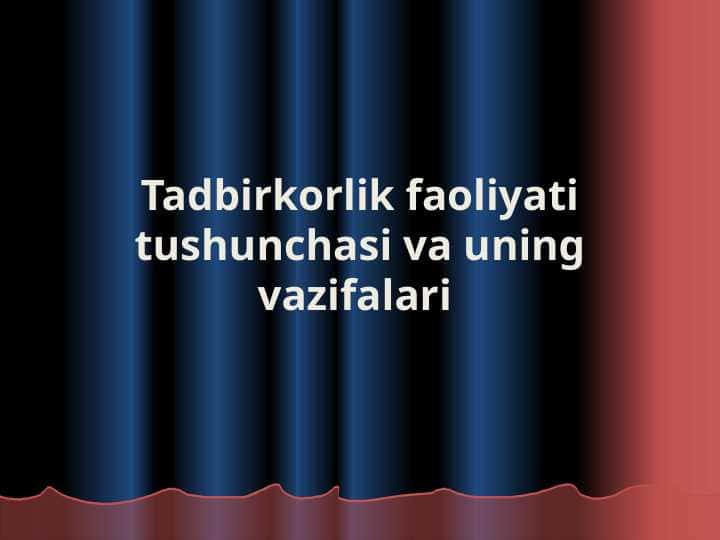 Sug’urta tashkilotlarining investitsiya faoliyati
