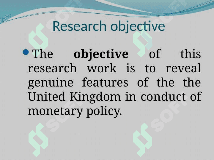 Monetary policy in the United Kingdom and opportunities of its application 4