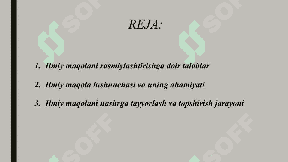 Ilmiy maqolani rasmiylashtirishga doir talablar 2
