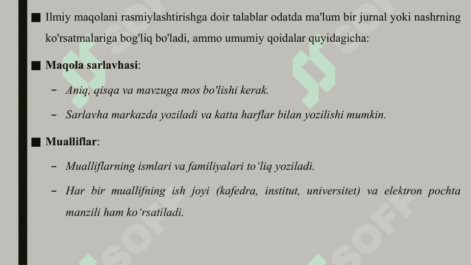 Ilmiy maqolani rasmiylashtirishga doir talablar 3