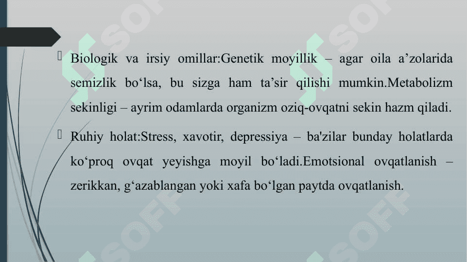 SEMIRISHGA SABAB BOʻLUVCHI SABABLAR 4