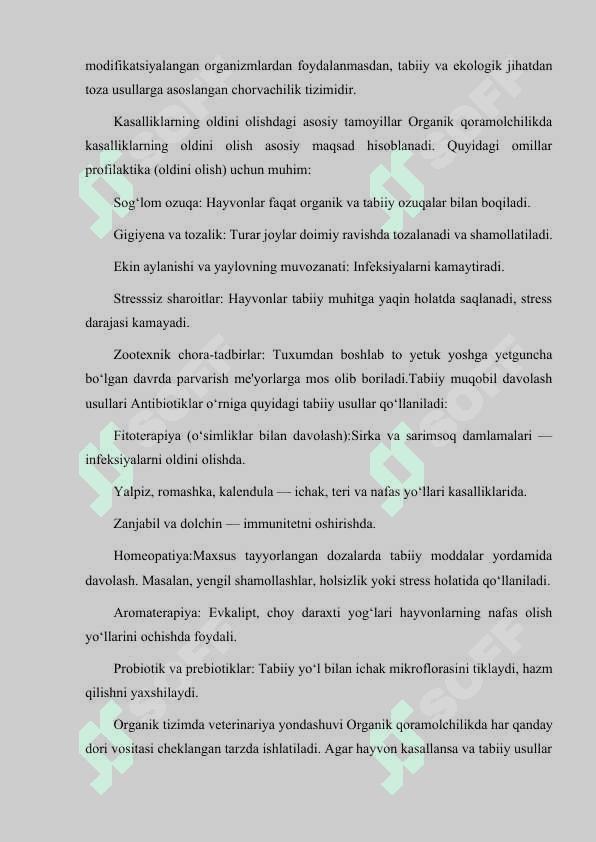 ORGANIK QORAMOLCHILIKDA KASALLIKLARNING OLDINI OLISH VA TABIIY MUQOBIL DAVOLASH USULLARI 3