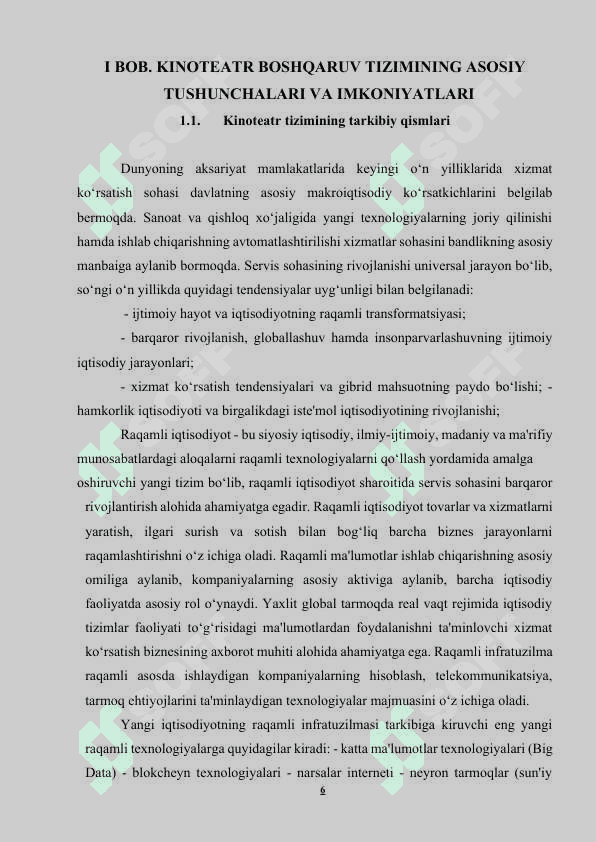 KINOTEATR TIZIMI. BO’SH JOYLARNI ANIQLASH VA BILET SOTISH 6
