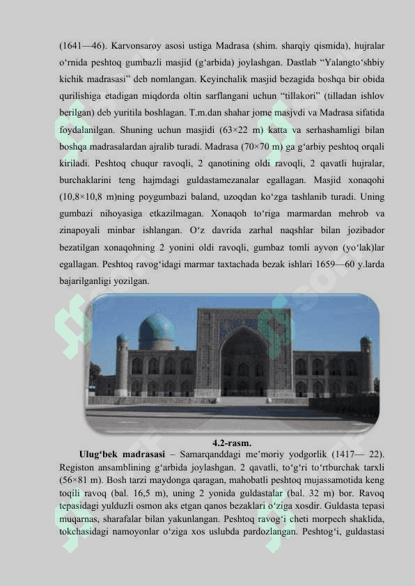 Me’moriy yodgorliklaridagi (Girix) naqshlar tahlili. 3