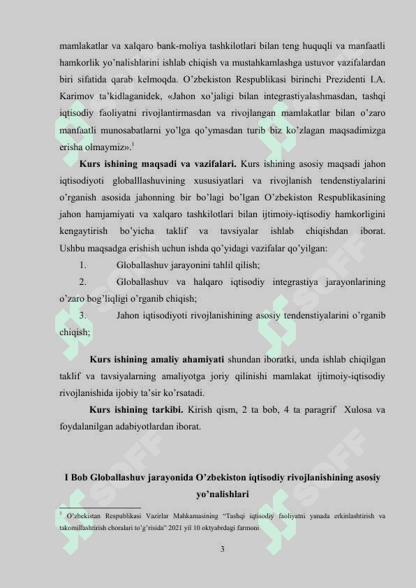 Globollashuv jarayonida tashqi savdo va xalqaro iqtisodiy munosabatlarni tartibga solish usullari 3