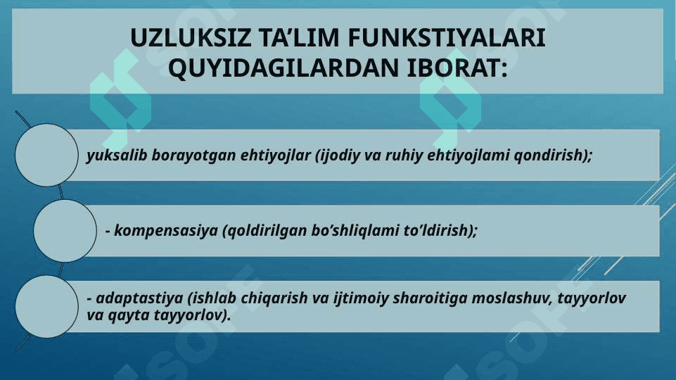 Uzluksiz ta’lim tizimida kattalar ta’limi masalalari 4