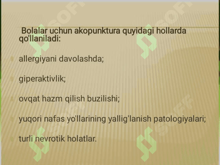 Bolalarda xalq tabobati usullarini qo'llashga ko'rsatmalar 4