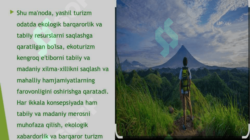 Yashil Turizm 7