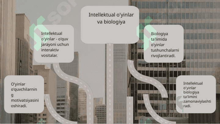Biologiya ta'limida dasturlashtirilgan o‘qitish texnologiyalari. Intellektual o'yinlarni loyihalash. Web-questlar tuzish 3