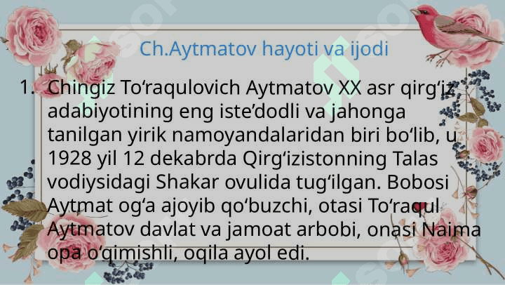 ,,Oq kema" Chingiz Aytmatov 3